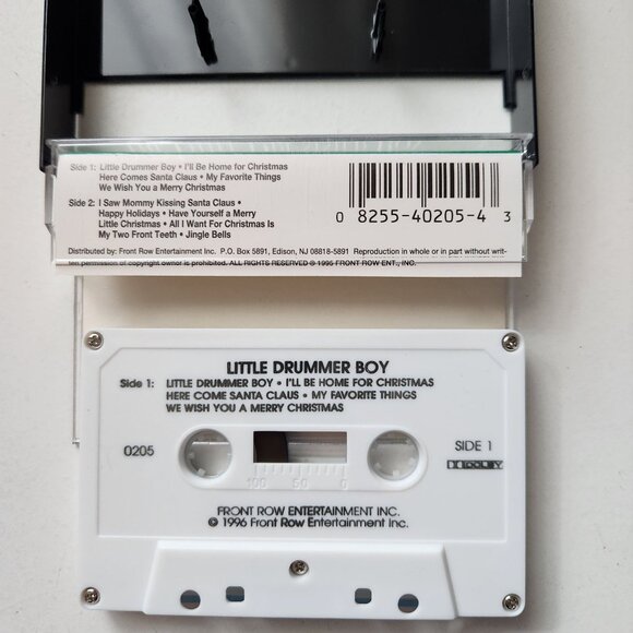 The Little Drummer Boy Holiday Signature Series Cassette Tape By Front Row Enter - Picture 5 of 6